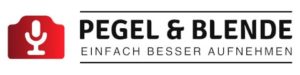 Pegel & Blende Logo rot